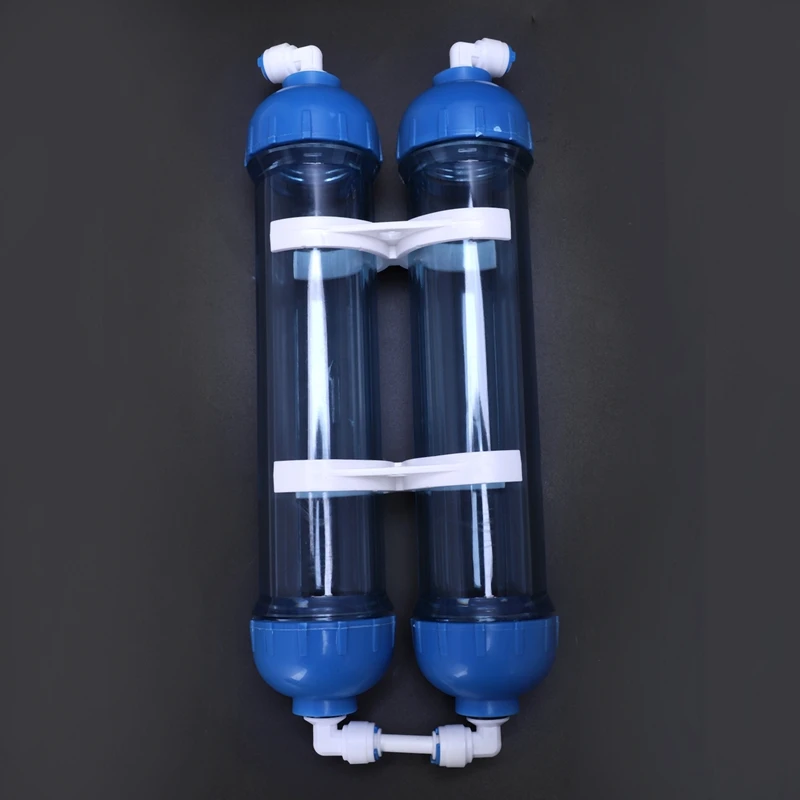 Фильтр для воды 2 шт. T33 корпус картриджа Diy оболочка фильтр бутылка 4 фитинги
