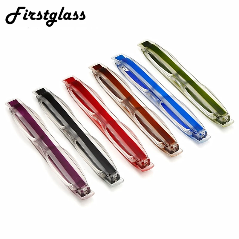 Модные мини легкие складные очки для чтения PANDER портативные женские и мужские