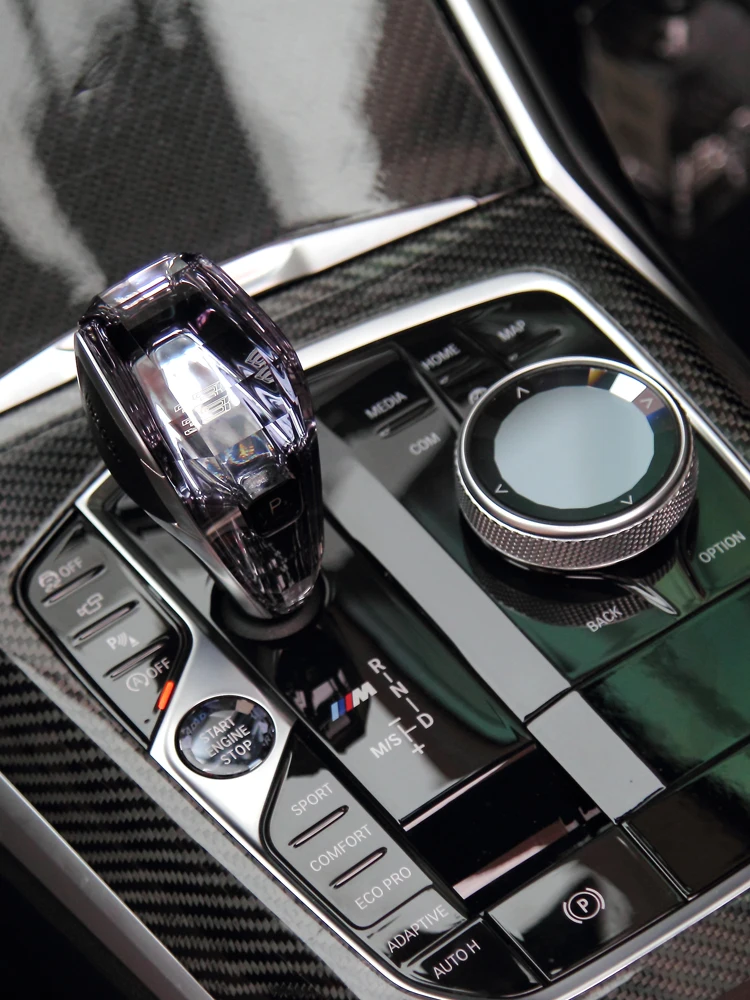 

Auto Crystal Three-piece Set Gear Shift Knob for BMW M series G F I Chassis Car Accessories