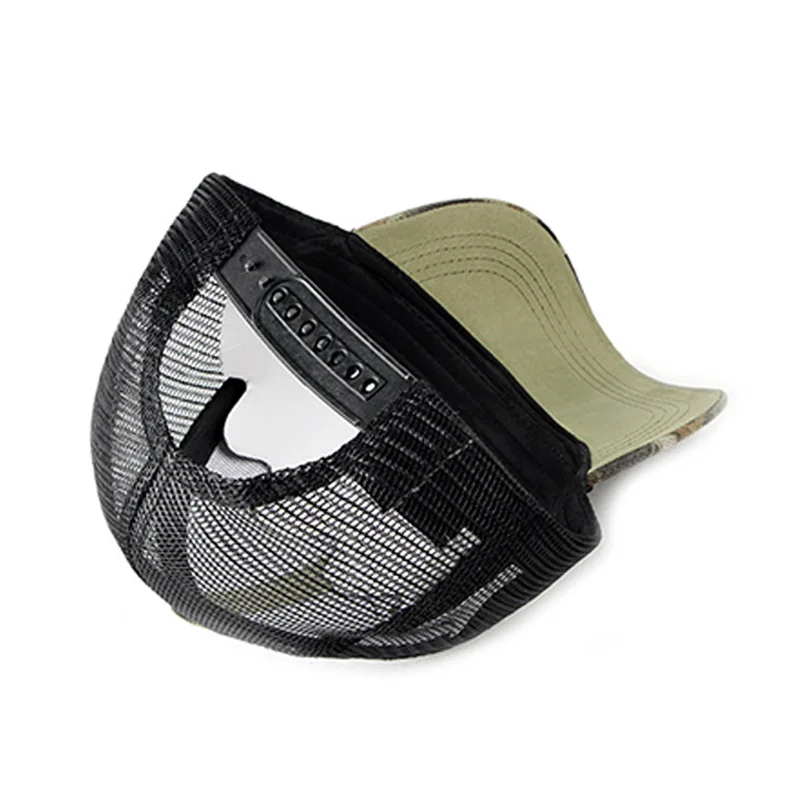 Бейсболка FS с сетчатым снепбеком для мужчин и женщин модная зеленая хлопковая