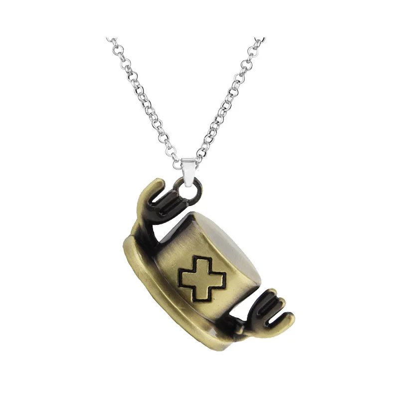 Цельный кулон Луффи из японского аниме металлический в виде шапки пиратского