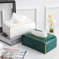 newyearnew europe ceramictissue boxes canister antique noble home decoration storage tissue holder wedding gift