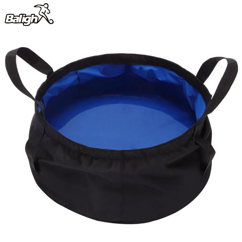 

Balight Foldable Basin Travel Lightweight Camping Bag Backpack Washbasin Bucket Fishing Folding Basin Bath Sink Washing Basket