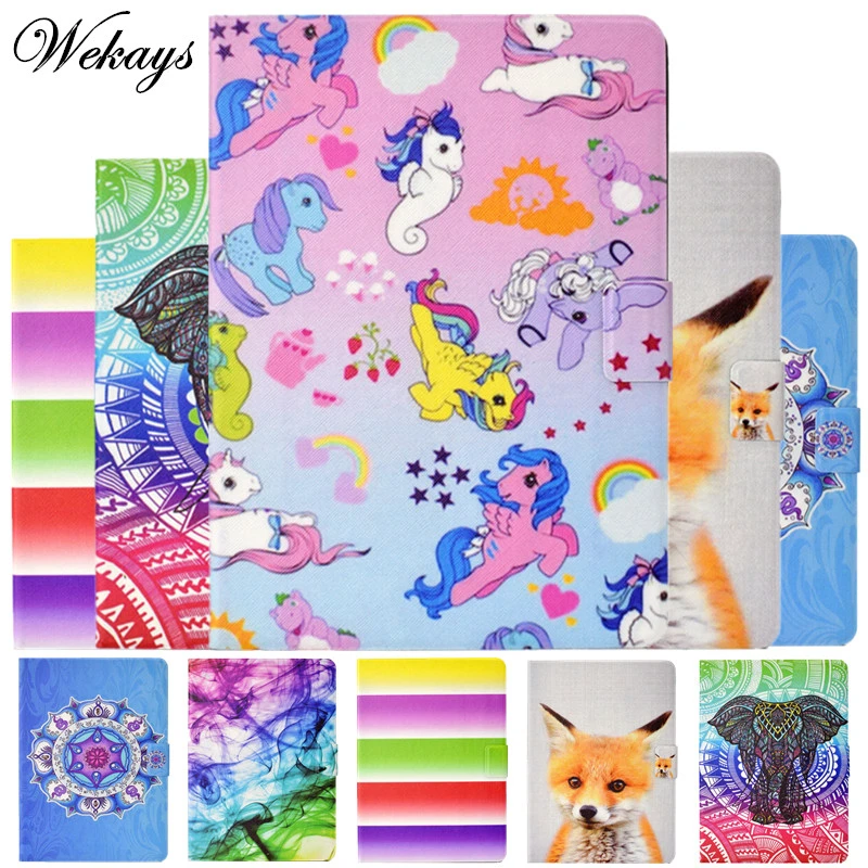 

Tablet Cover For Coque Samsung Galaxy Tab A7 2020 10.4 inch SM-T500 T505 Cartoon Thin Leather Case For Samsung Tab A7 Cover Case