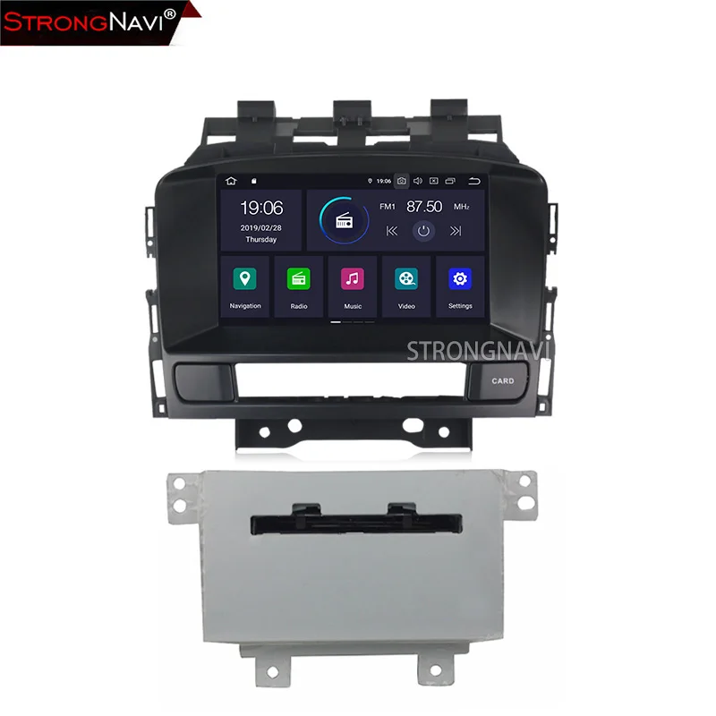 7 дюймов 4G 64G Android 9,0 автомобильный dvd-плеер для OPEL ASTRA J 2010 2011 2012 Автомобильный мультимедийный радио плеер с wifi BT gps
