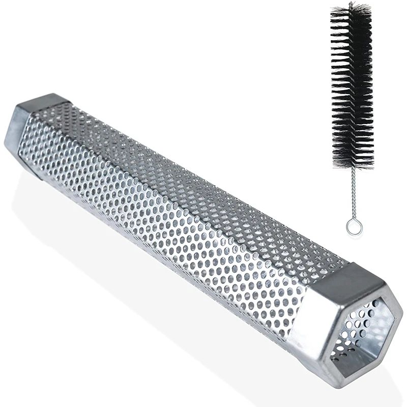 2 шт. деревянные трубки для барбекю из нержавеющей стали| |