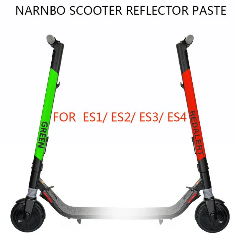 Ninebot ES1 / ES2 ES4 Reflective Stickers Electric Scooter Skateboard Night Safety Warning Strip Tools | Спорт и развлечения