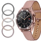 Лидер продаж, чехол для Galaxy Watch 3, Алмазный Блестящий БЕЗЕЛЬ для Samsung Galaxy Watch 3, 41 мм, металлическая рамка-бампер с кольцом для женщин