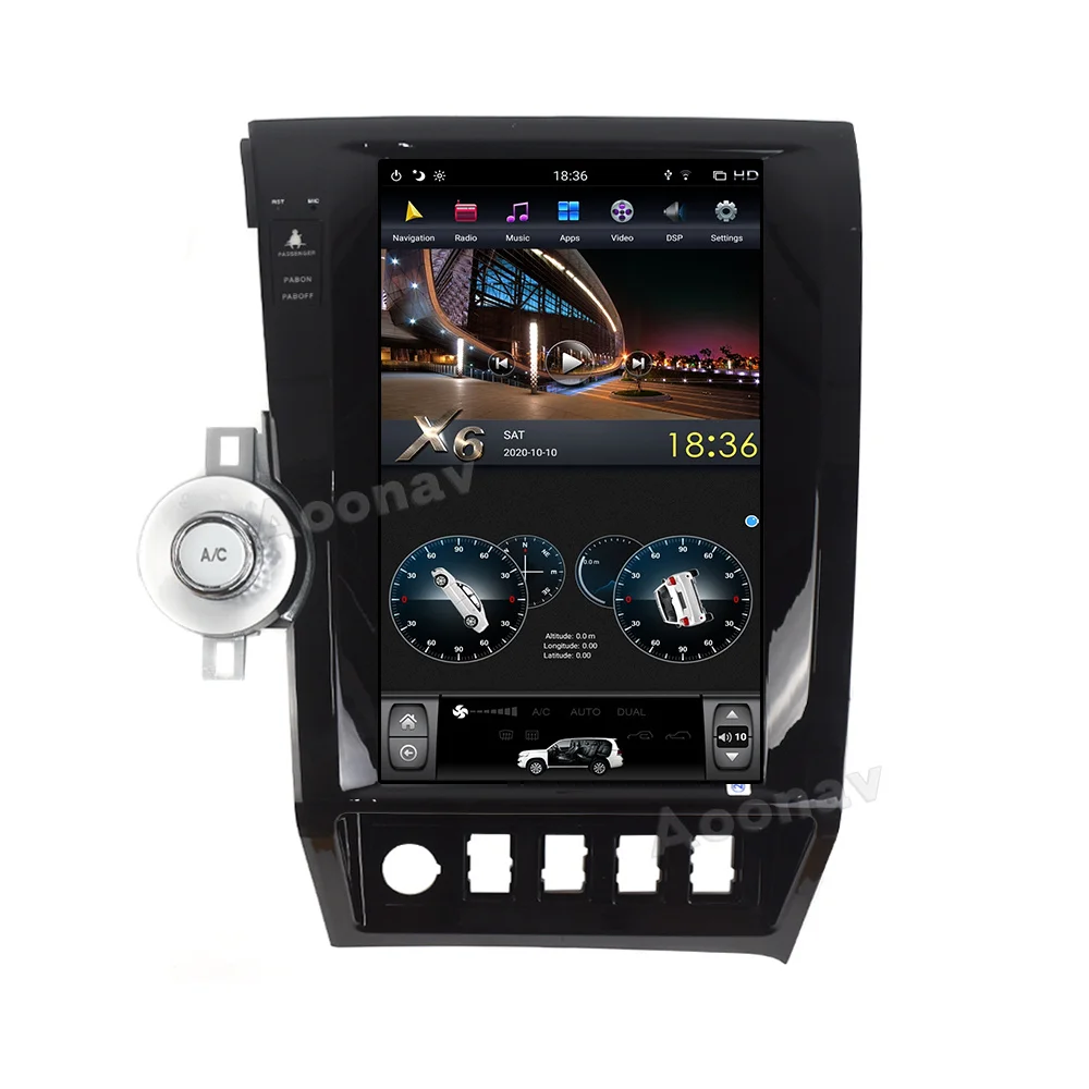 13 6 дюймовый Android автомобильный GPS Радио мультимедийный плеер для TOYOTA Tundra 2007-2011