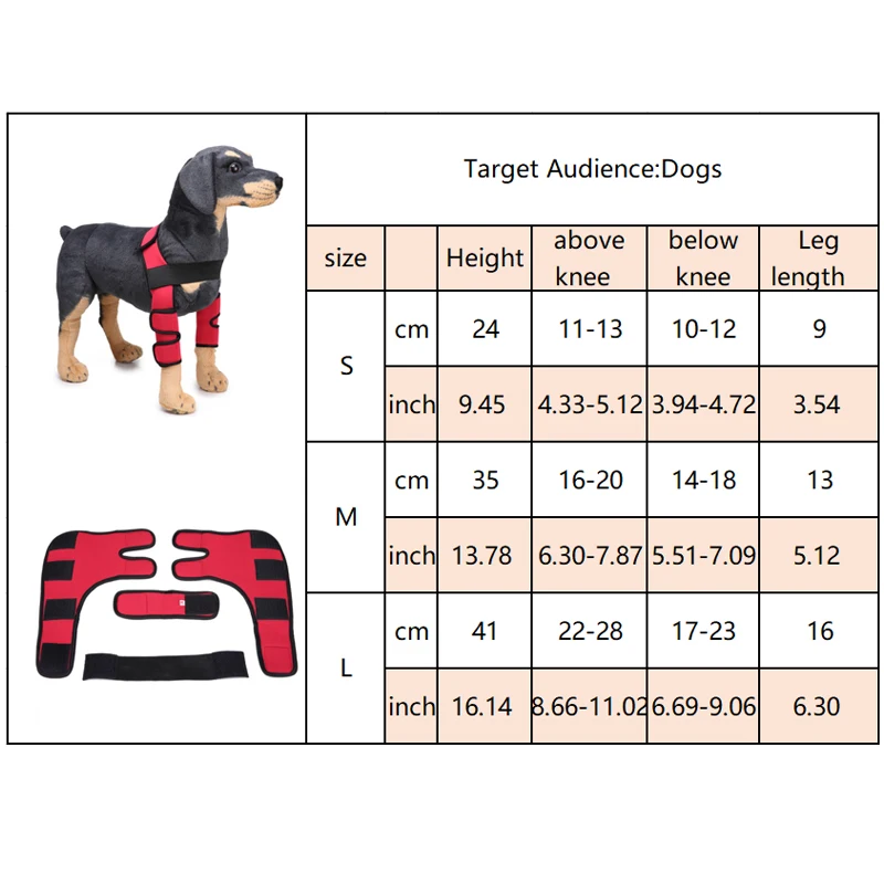 Наколенники для домашних животных защитные здоровья предотвращения травм и
