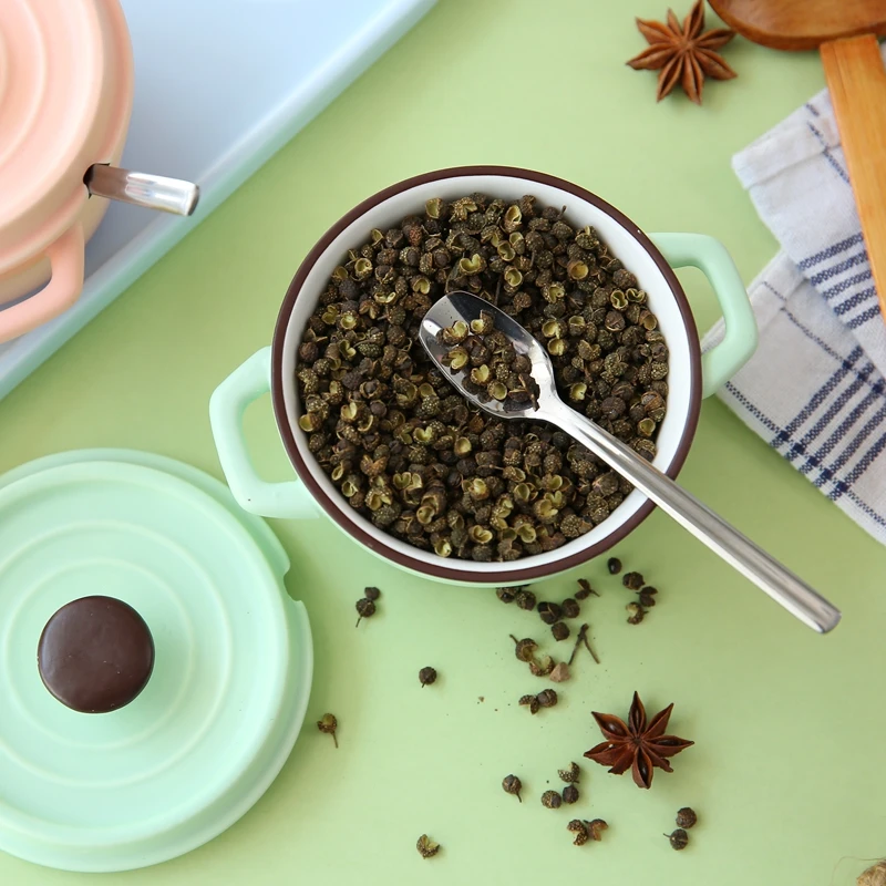 Кухонный пейзаж линия Макарон керамический набор банок для приправ банка