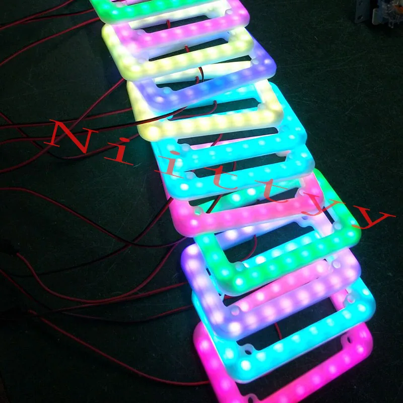 Комплектатор монет Мульти монетоприемник Красочный светодиодный декоративная