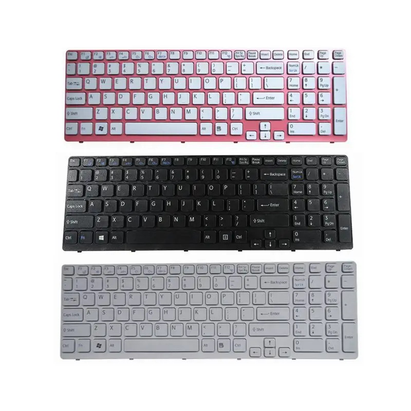 Новая клавиатура США для SONY VAIO SVE15 SVE1511SAC SVE1512SHC SVE1511S4C SVE151C11M SVE151E11T SVE15111 | Компьютеры