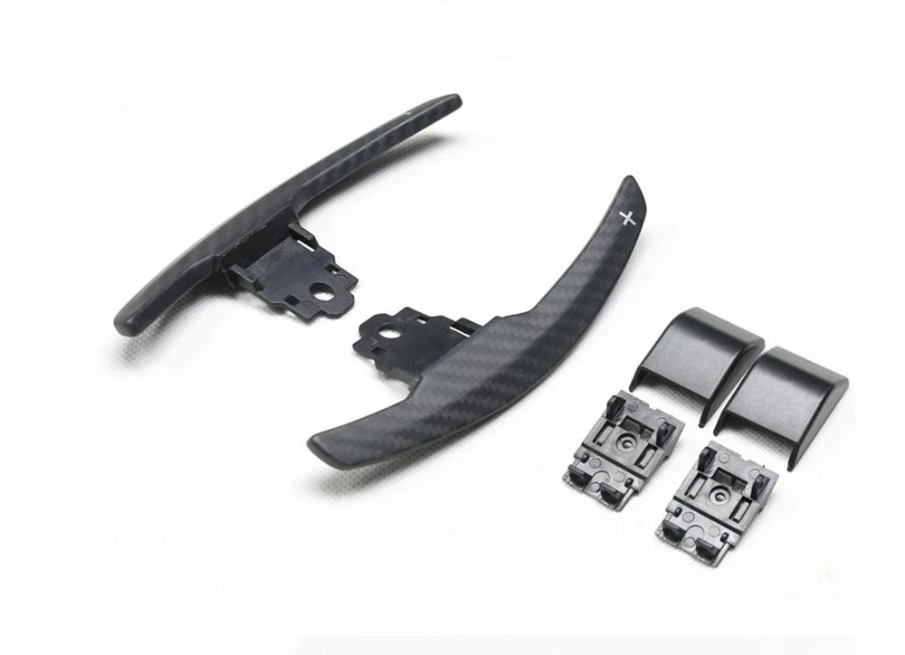 Скидка Для BMW M3 F80 M4 F82 F10 F12 F15 X5 M переключатель рулевого колеса матовый углеродный чехол отделка