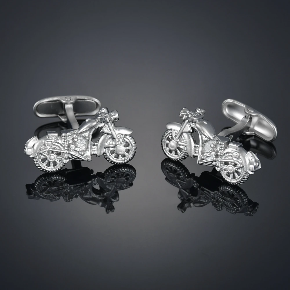 Специальная мотоциклетная рубашка с длинным рукавом и запонками | Украшения