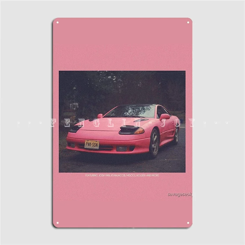 

Pink Season Metal Sign Wall Pub Bar Cave Decoration Poster Tin Sign Posters