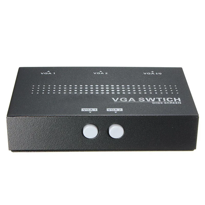 2 в 1 выход VGA PORTE монитор два источника ручной переключатель сплиттер |