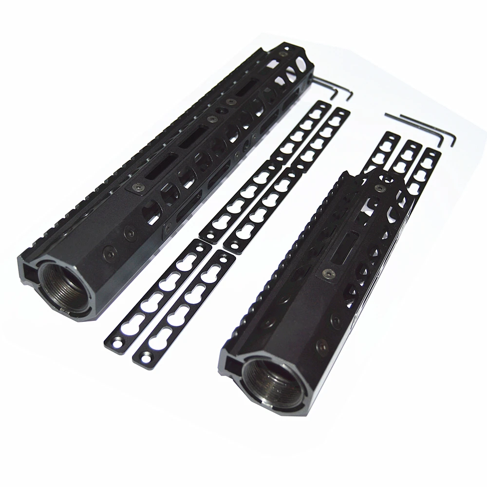 7 &quot12&quot дюймов AR15 Free Float Keymod MLOK Handguard Picatinny Rail для охоты Тактический M4 M16 прицел