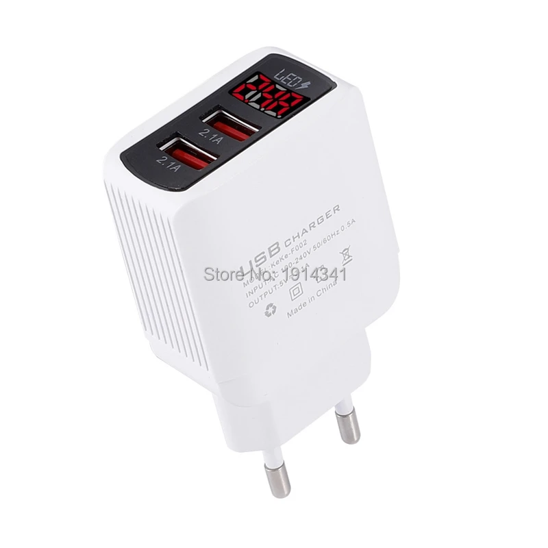 Оптовая продажа 100 шт./лот EU US UK plug 2 USB порта зарядное устройство адаптер настенное