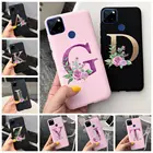 Силиконовый чехол для Realme C12 CRMX2189, противоударный чехол карамельного цвета для OPPO Realme C11 C12 C15 C17, милый бампер с буквами