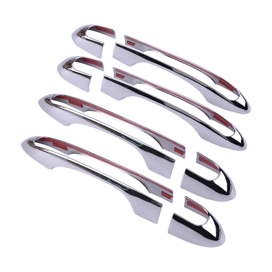 Автомобиль 4 комплекта наружная Дверная ручка Крышка полый подходит для Jeep Cherokee