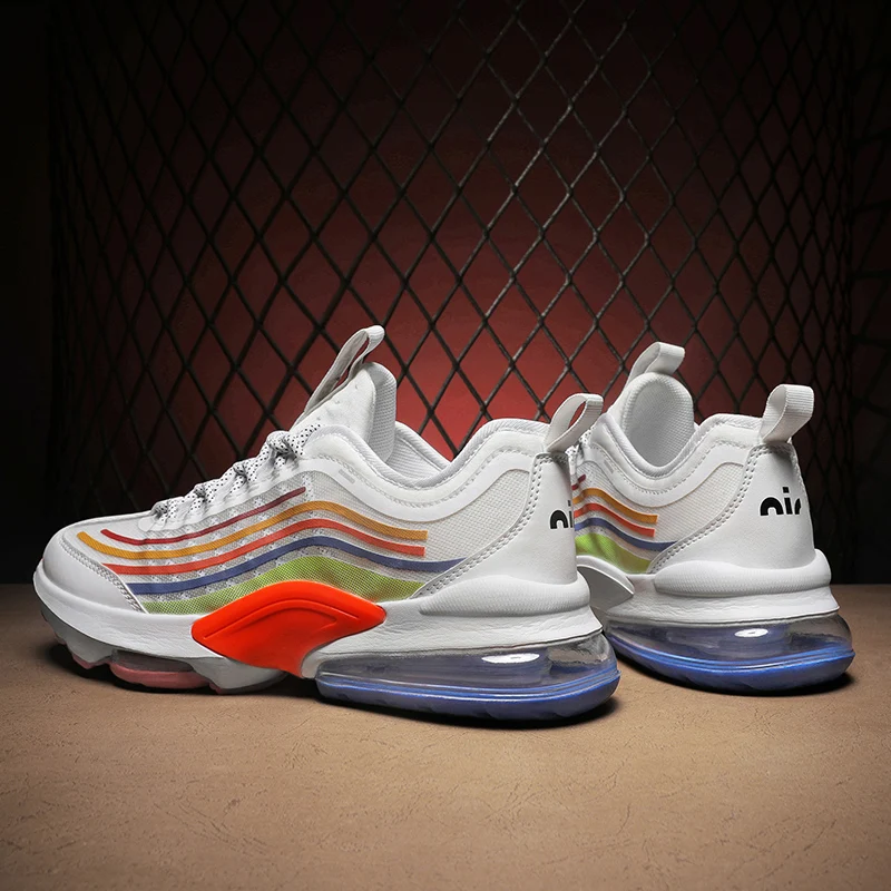 

Mesh Breathable Running Shoes for Men Outdoor Air Cushion Sports Men Chunky Sneakers Mens Shoes Walking Jogging Shoes Trainers