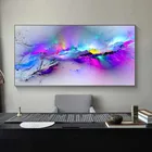Абстрактная живопись Wall Art Печать на холсте Красочные Облако холст настенные картины Плакаты и отпечатки декоративные картины для кровати