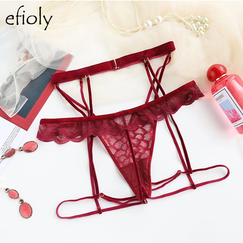 EFIOLY 2019 нижнее белье корсет кружевное на косточках сексуальный бандаж для пижамы