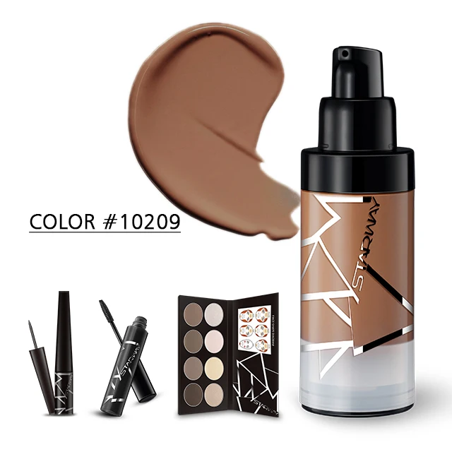 Тушь для ресниц подводка глаз SATRWAY жидкая пудра контур Профессиональная Матовая