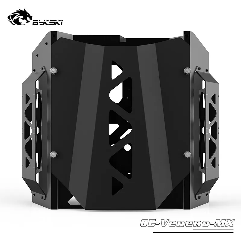 Bykski MOD DIY чехол ATX для игрового компьютера материал корпуса алюминий и закаленное