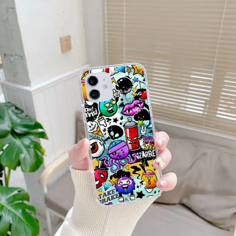

Paper Money Rich Phone Case For iphone 7 8 plus x xr xs 11 12 mini pro max transparent nax fundas cover