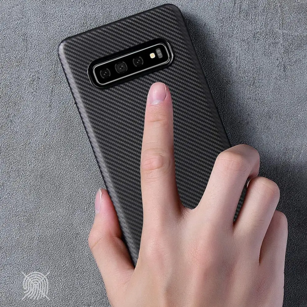 Мягкий чехол из углеродного волокна для телефона Samsung Galaxy S20 S10 S9 S8 Plus S10E 5G Note10 9 A10 A20