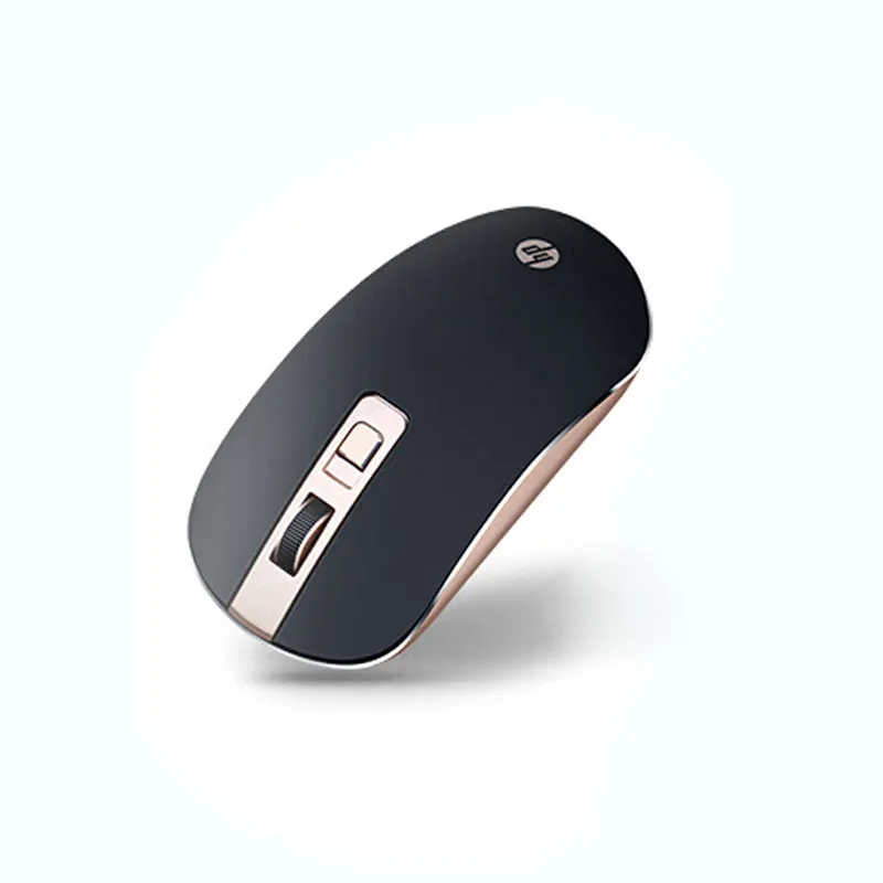 Gold HP-S4000 Мышь hp Беспроводная оптическая беспроводная мышь S4000 800/1200/1600 dpi Регулируемая Высококачественная игровая мышь 2,4G для ПК ноутбука компьютера - Цвет: Gold HP-S4000
