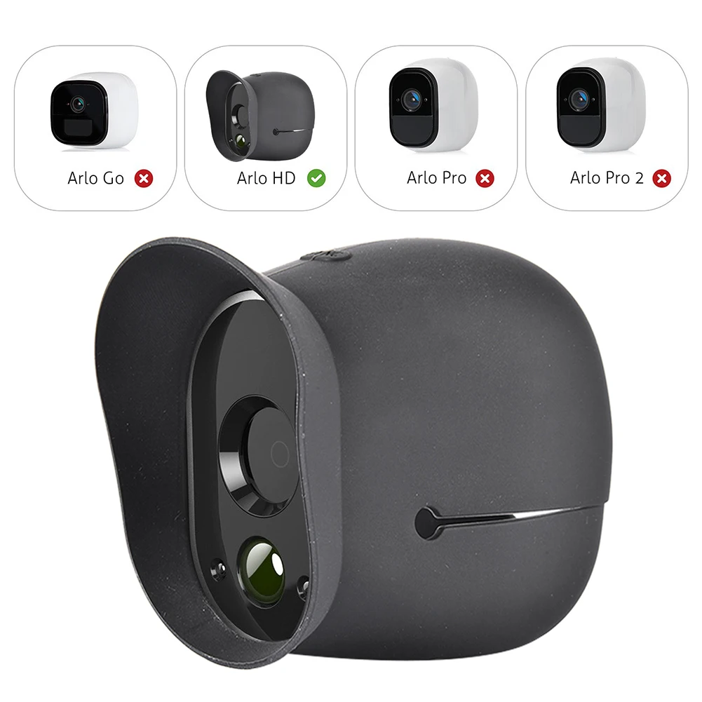 

Skins Case for Arlo Smart Security UV Water Resistant Cover with Shade on Front Opener Part for Indoor Outdoor Use