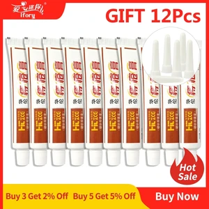 Мазь от геморроя Ifory, 10 шт.лот, Китайский крем, медицинский травяной крем, внутренние сваи, внешняя Анальная трещина, Прямая поставка