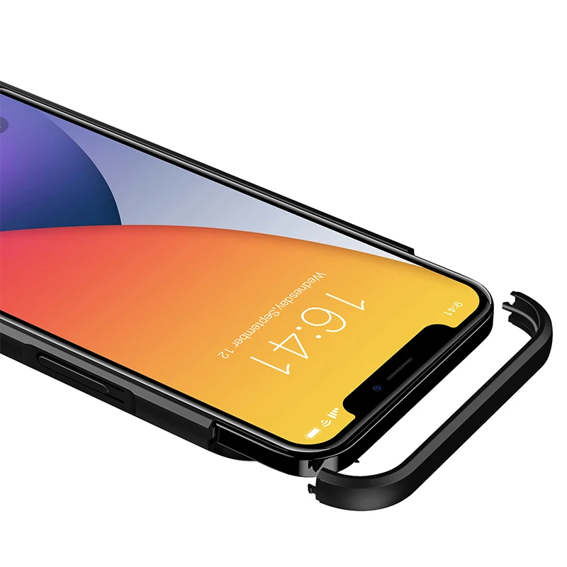 Фото Чехол с внешним аккумулятором 5000 мАч для iphone 12 Mini Pro Max Чехол с внешним аккумулятором 5000 мАч для iphone 12 Mini Pro Max