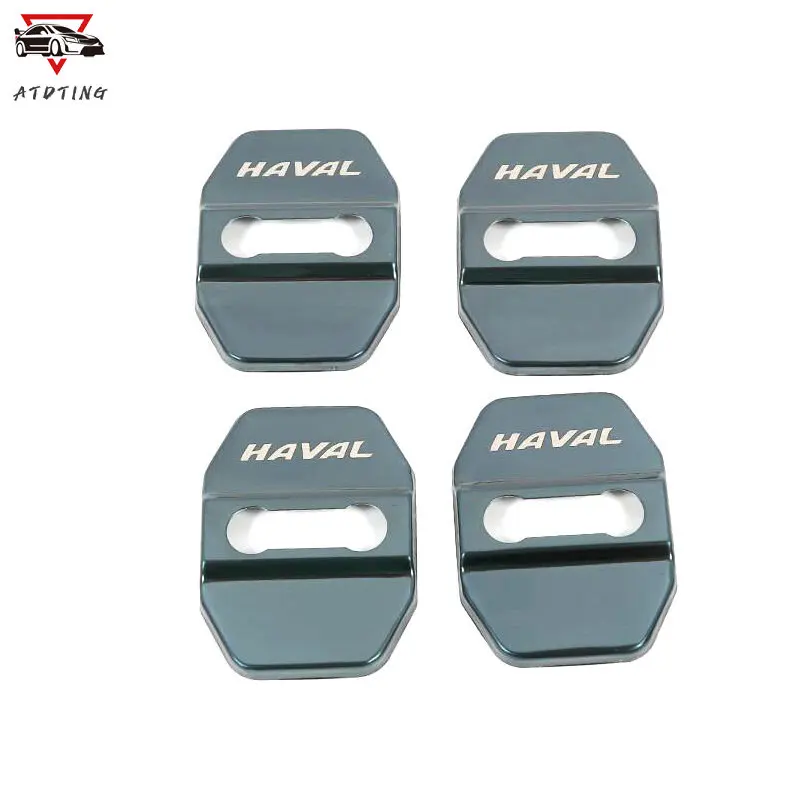 Защитная крышка дверного замка для Haval H6 2021, защелка дверного замка из нержавеющей стали, крышка дверного замка, аксессуары для автомобиля, Стайлинг автомобиля (art.: 3920b90d0deee) - 3920b90d0deee