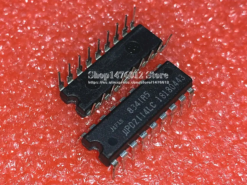 1 шт. UPD2114 UPD2114LC 2114LC DIP18 2 3 5 5BT|Интегральные схемы| |