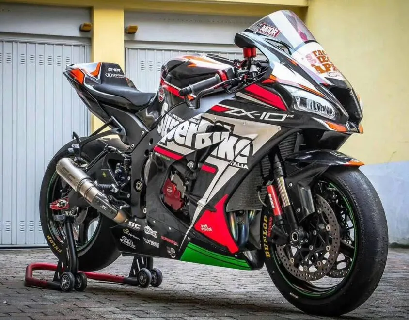 

Новинка из АБС-пластика для мотоцикла весь обтекатели комплект подходит для kawasaki Ninja ZX-10R zx10r 10r 2016 2017 2018 2019, 16, 17, 18, 19, кузов Комплект КР