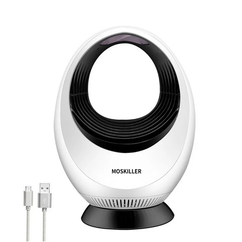 White with Data line Светодиодный светильник против комаров Жук Zapper UV с питанием от USB фотокаталитическая ловушка для комаров лампа вредитель средство от насекомых ночник для ребенка - Цвет: White with Data line