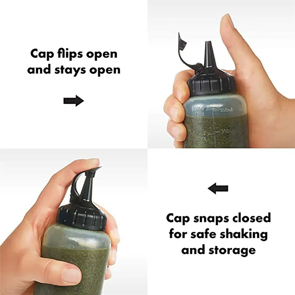 

Condiment Squeeze Bottles Plastic Squeeze Squirt Bottle With Discrete Measurement Leakproof Bottles With Squeeze Top
