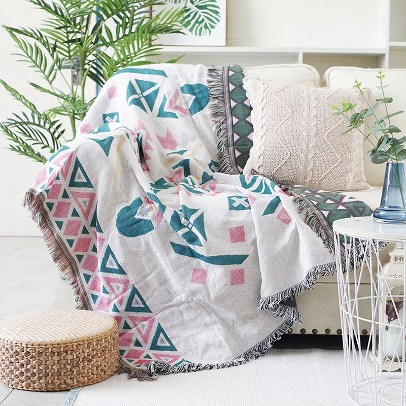 Утолщенная Геометрическая детская кровать одеяло домашнее кресло диван для