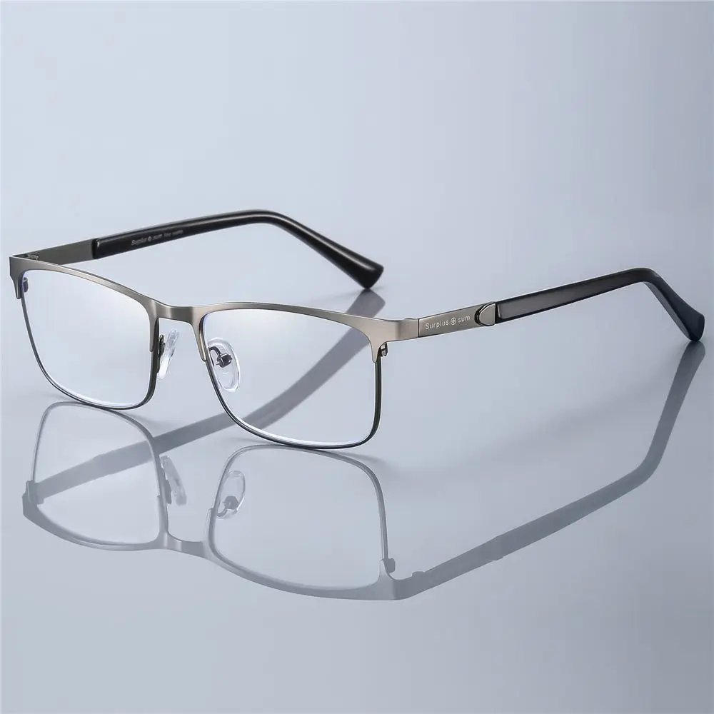 

Steel Reading Men's Presbyopic Optical Glasses Readers Glasses Anti Blue Light Reading Glasses for Men & Women