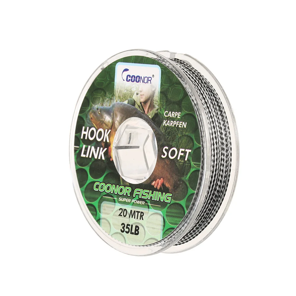 Lixada 20 м леска мононити Тонкая плавное литье крючок для ловли карпа пресной и