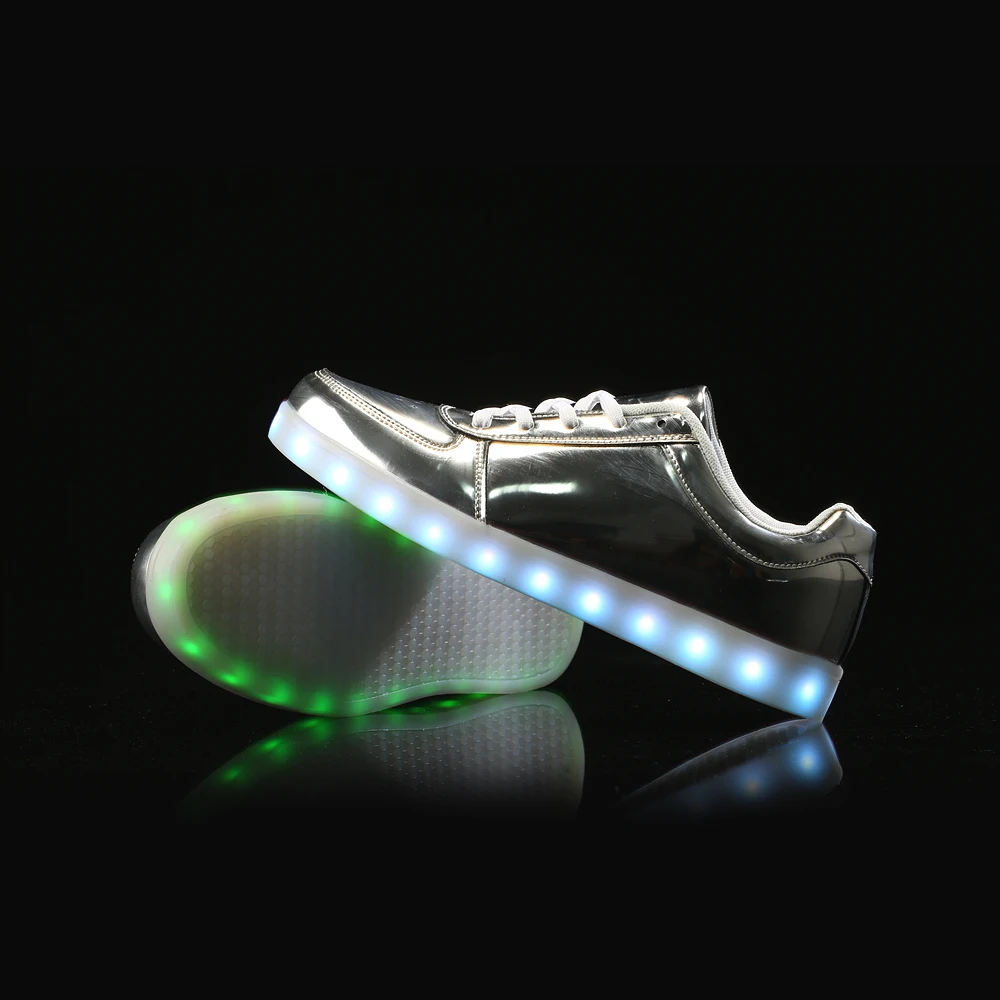 Мужские и женские флуоресцентные кроссовки с дистанционным управлением 7 цветов