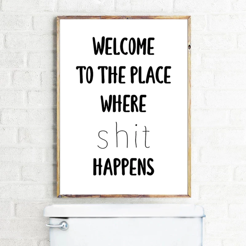 Современная унитаза сексуальная женщина холст печать бар девушка питьевой