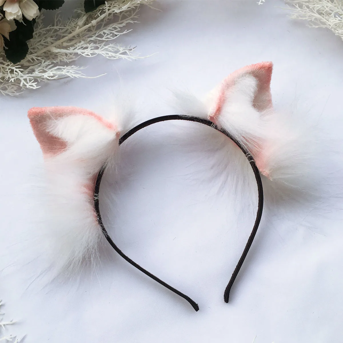 

Новинка, My Hero academic Midoriya Izuku Deku, косплей, кошачьи ушки, розовые, винно-красные, черные обручи для волос, головные уборы, серьги в подарок