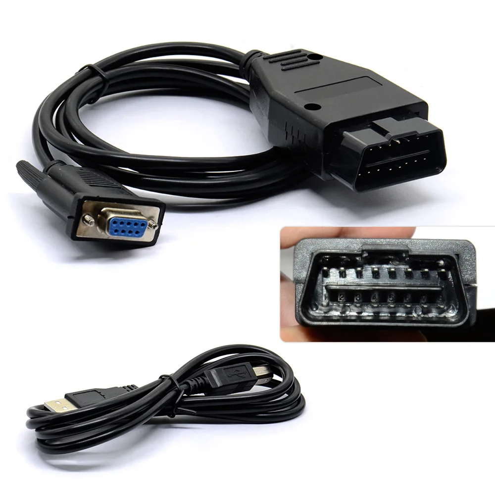 Автомобильный диагностический сканер ELM327 металлический алюминиевый USB V1.5/V1.5a ELM