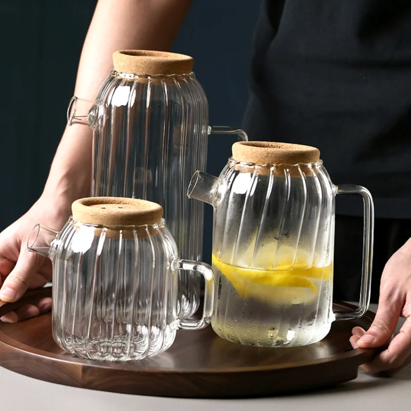 Бутылки для воды емкость чайник прозрачный термостойкий большой емкости с