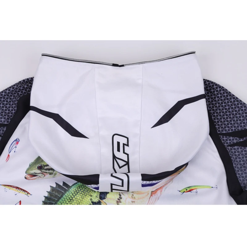 Мужская одежда для рыбалки с защитой от УФ лучей светильник рыболовная капюшоном